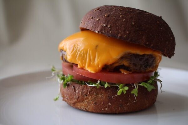 プレーン味を使って満足感抜群のハンバーガー