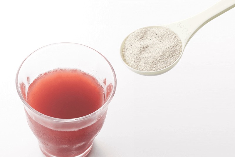 もぎたて生スムージーの飲み方&調理方法:水に混ぜるだけなので10秒で出来上がる