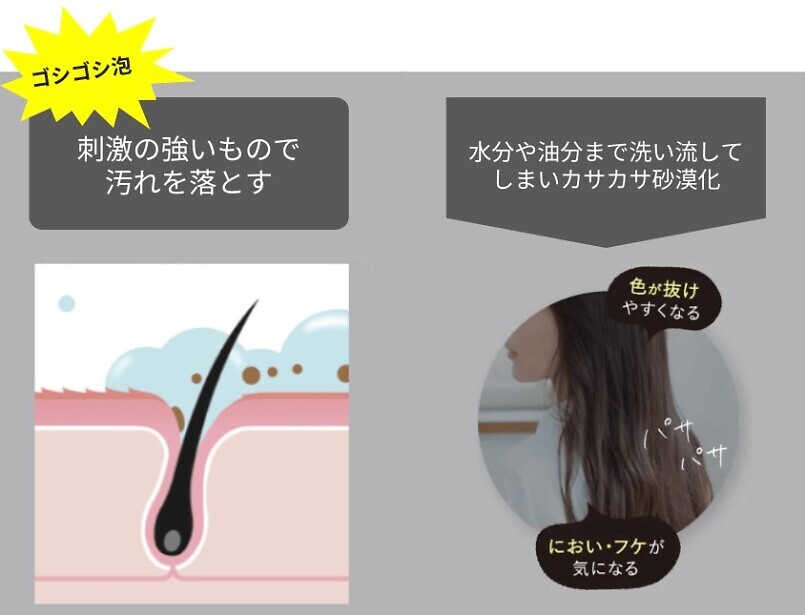 KAMIKA(カミカ)黒髪クリームシャンプーの特徴を解説
