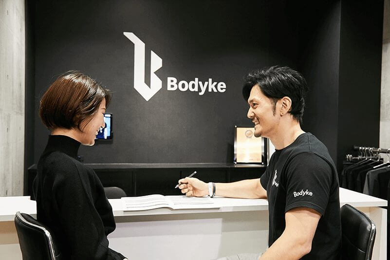 Bodyke無料トレーニングの流れ:③自分の体の状態を知る